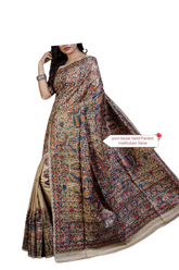 Pure tussar gjicha silk saree Manish